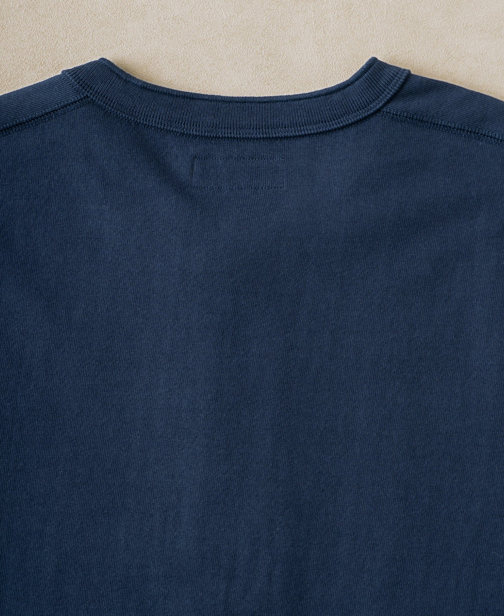 Heavyweight Cotton Tubular Short-Sleeve Henley Shirt