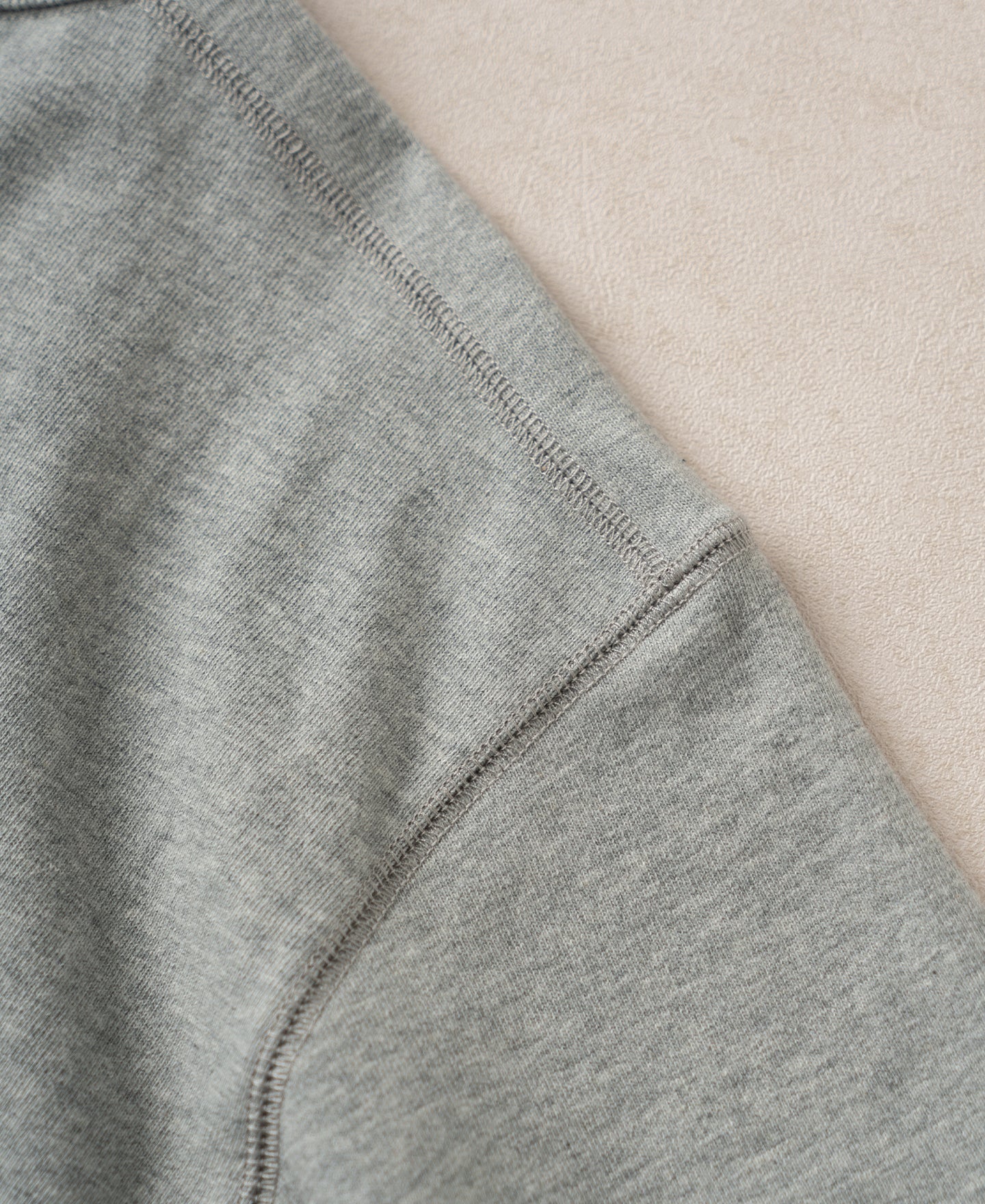 Heavyweight Cotton Tubular Short-Sleeve Henley Shirt
