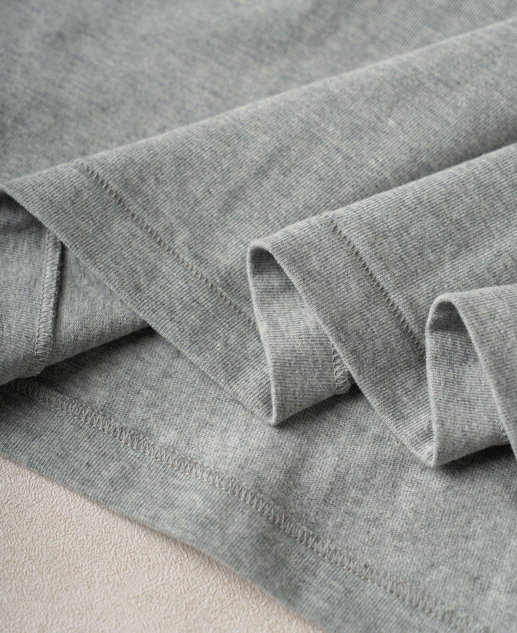 Heavyweight Cotton Tubular Short-Sleeve Henley Shirt