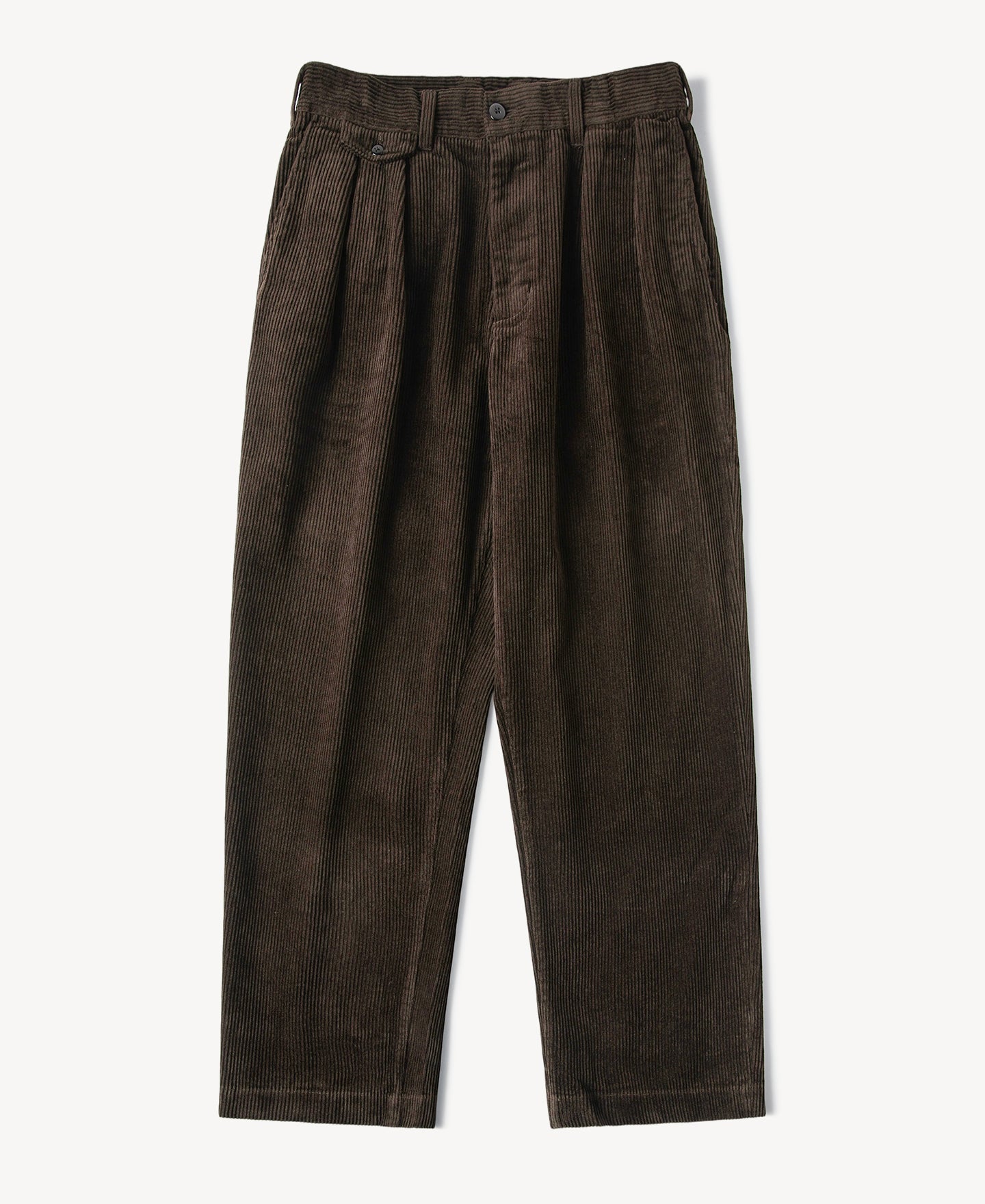 1960s Double Pleated Corduroy Trousers