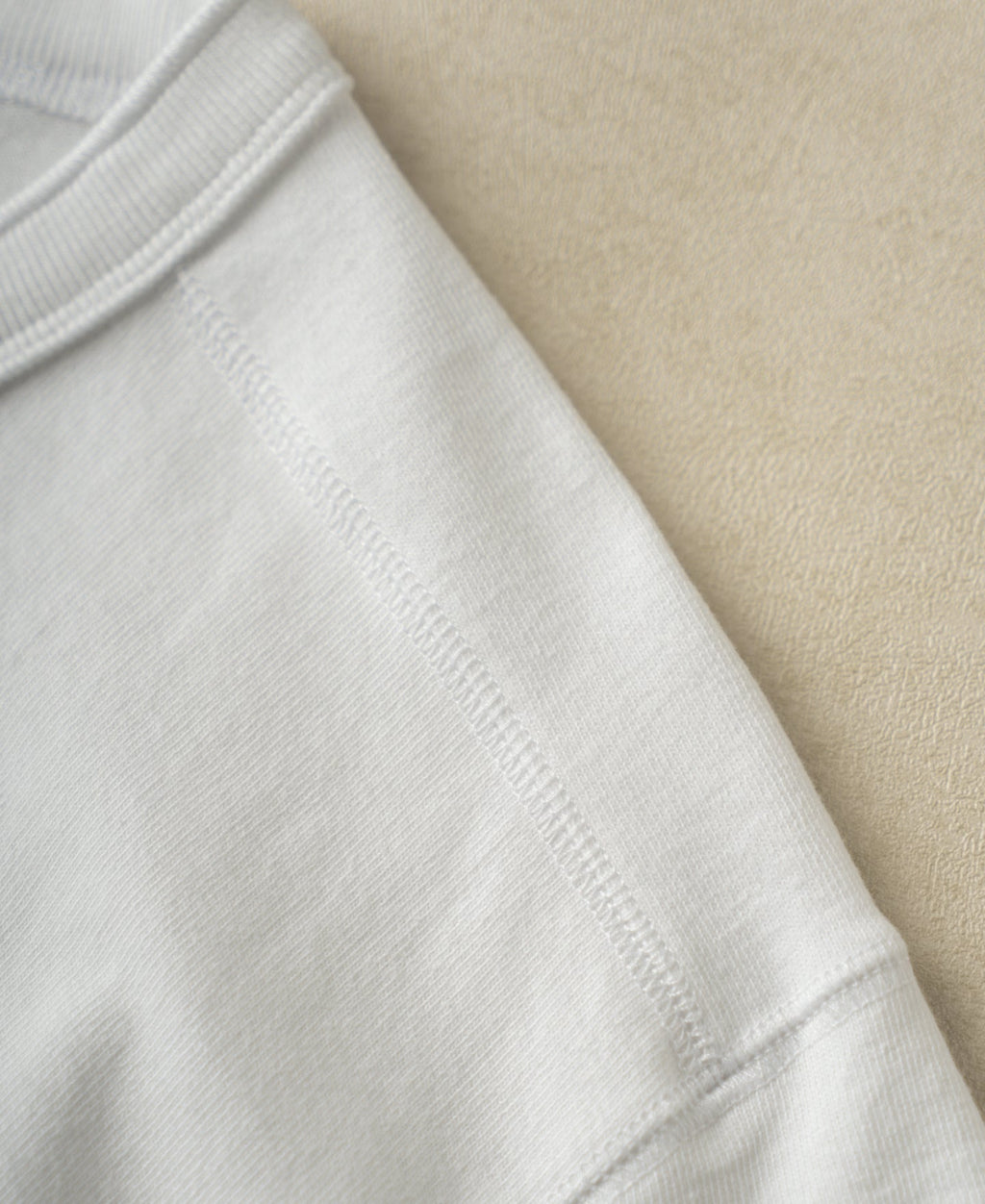 Heavyweight Cotton Tubular Short-Sleeve Henley Shirt