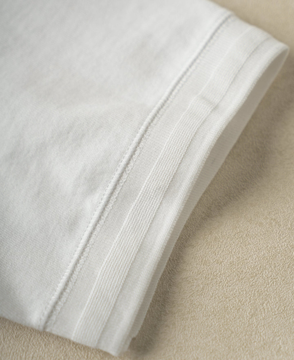 Heavyweight Cotton Tubular Short-Sleeve Henley Shirt