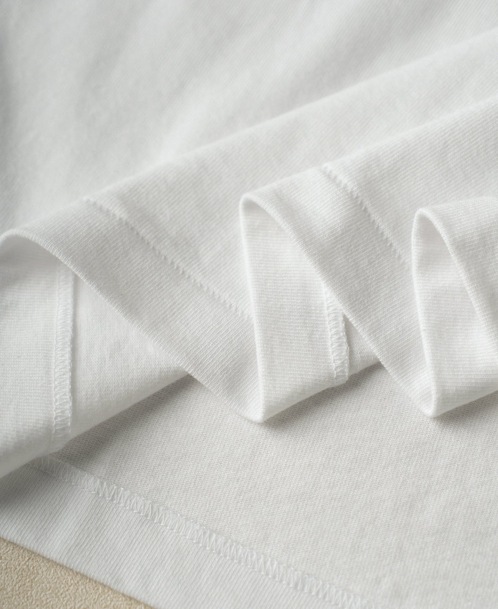 Heavyweight Cotton Tubular Short-Sleeve Henley Shirt