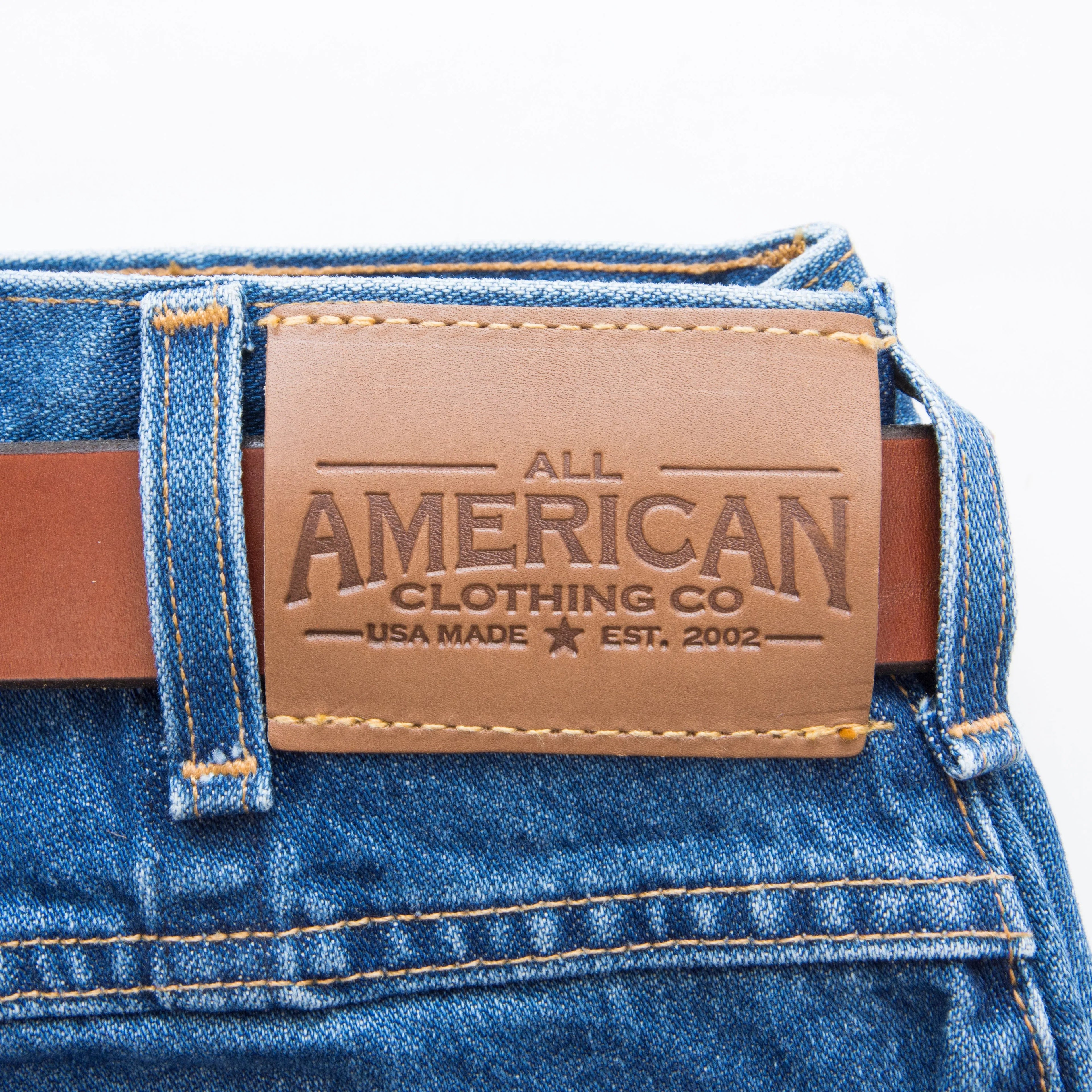 AA1776 - Men's Straight Leg Stretch Jean - Made in USA