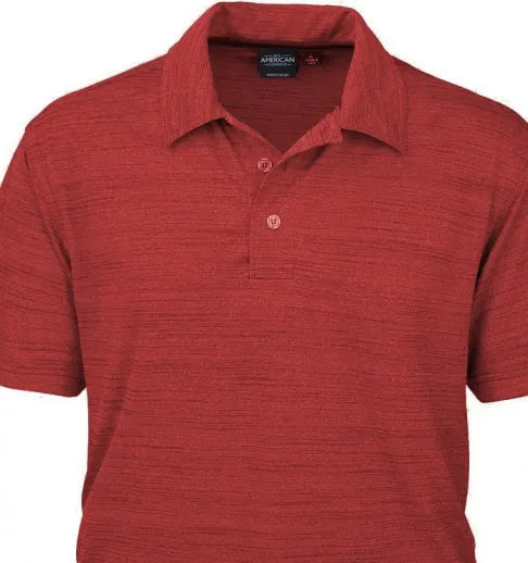 Men’s Tiger-Stripe Jersey Polo Shirt