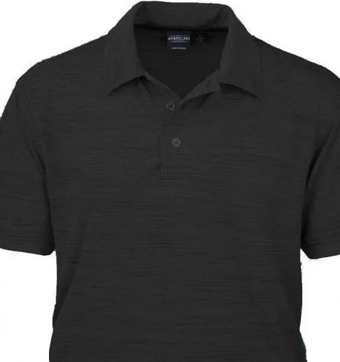 Men’s Tiger-Stripe Jersey Polo Shirt