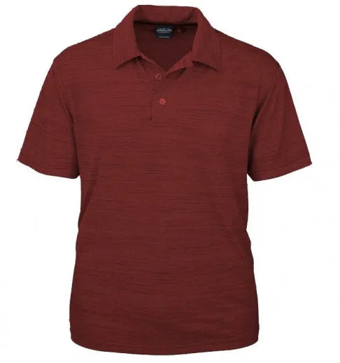Men’s Tiger-Stripe Jersey Polo Shirt