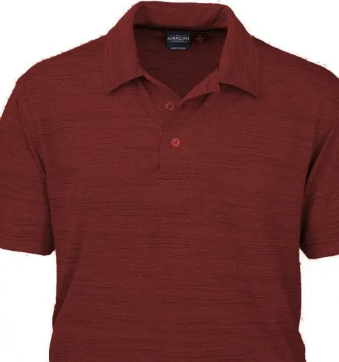 Men’s Tiger-Stripe Jersey Polo Shirt