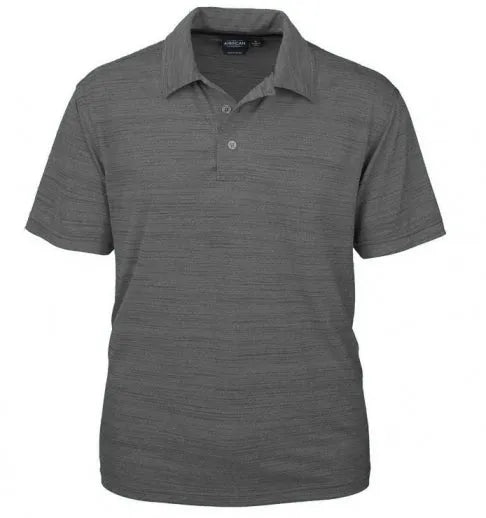 Men’s Tiger-Stripe Jersey Polo Shirt