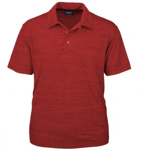 Men’s Tiger-Stripe Jersey Polo Shirt