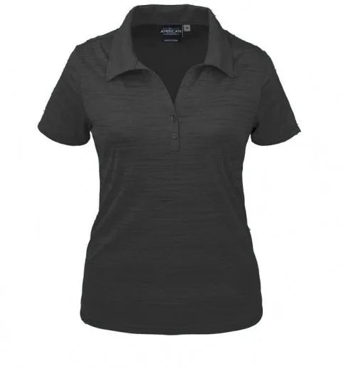 Women’s Tiger Stripe Jersey Polo Shirt