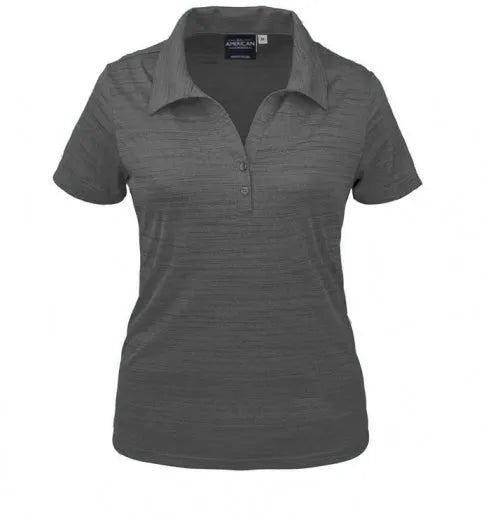 Women’s Tiger Stripe Jersey Polo Shirt