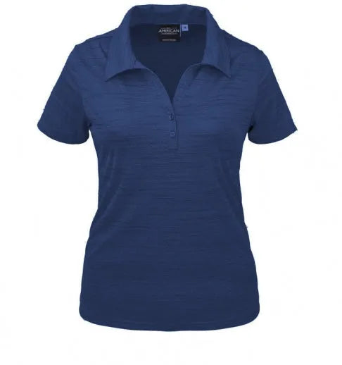 Women’s Tiger Stripe Jersey Polo Shirt