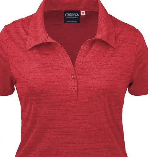 Women’s Tiger Stripe Jersey Polo Shirt
