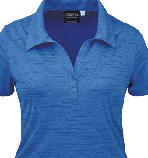 Women’s Tiger Stripe Jersey Polo Shirt