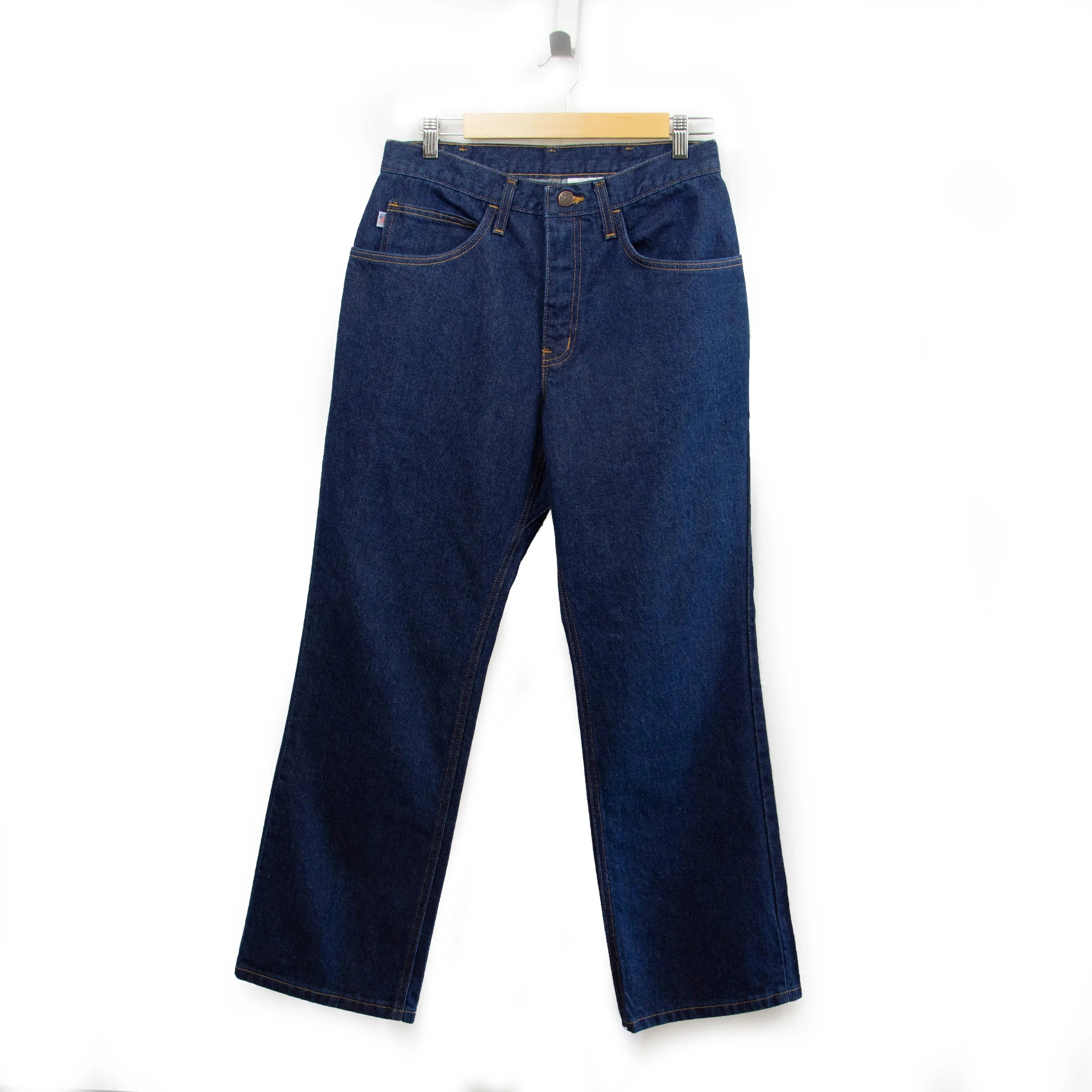 Discontinued Sizes - AA701D - Men's Boot Cut Jean with Gusset - Dark Stonewash