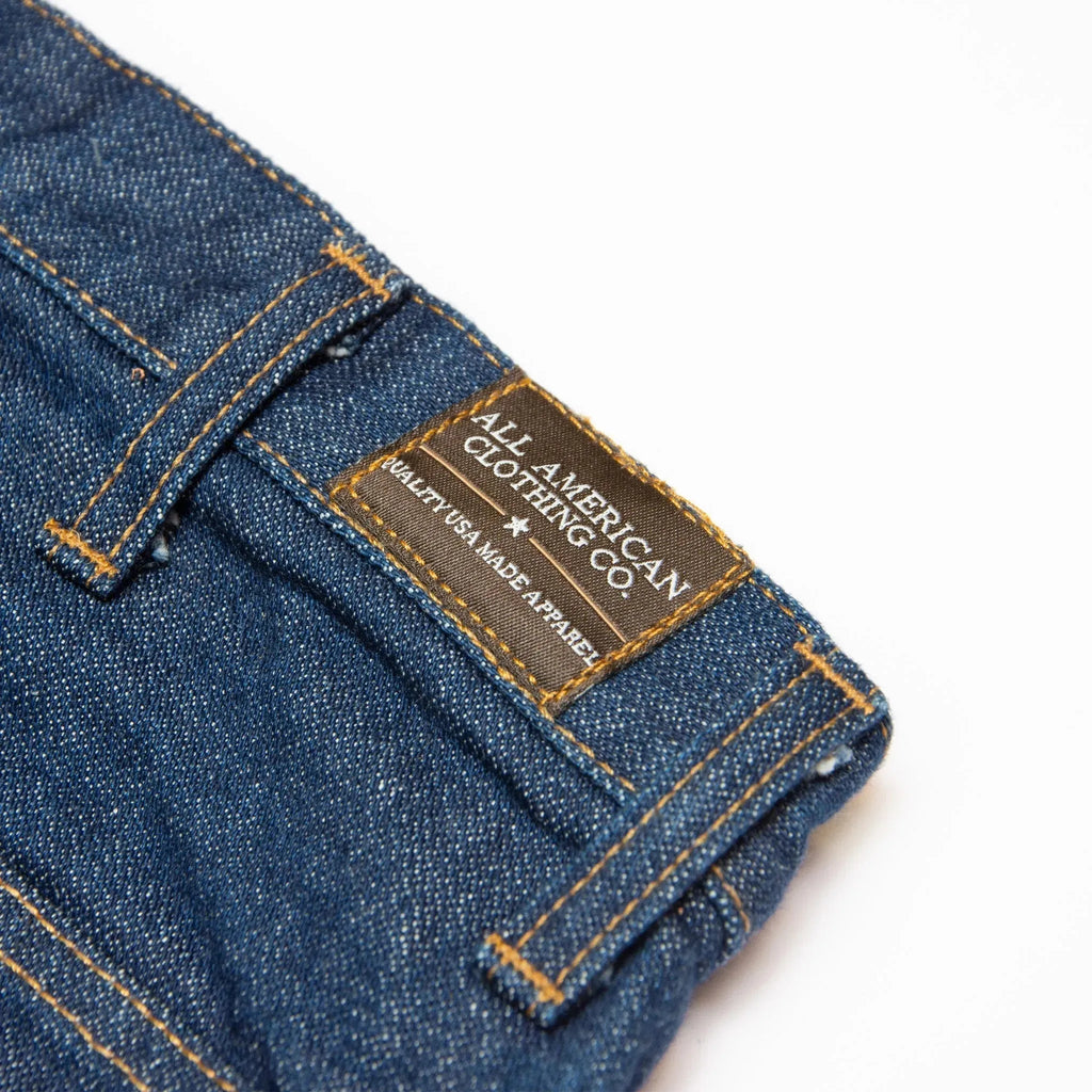 Discontinued Sizes - AA701D - Men's Boot Cut Jean with Gusset - Dark Stonewash