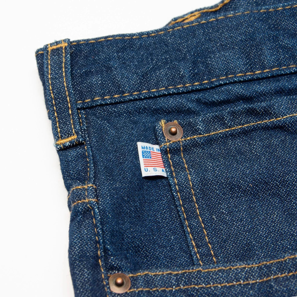 Discontinued Sizes - AA701D - Men's Boot Cut Jean with Gusset - Dark Stonewash