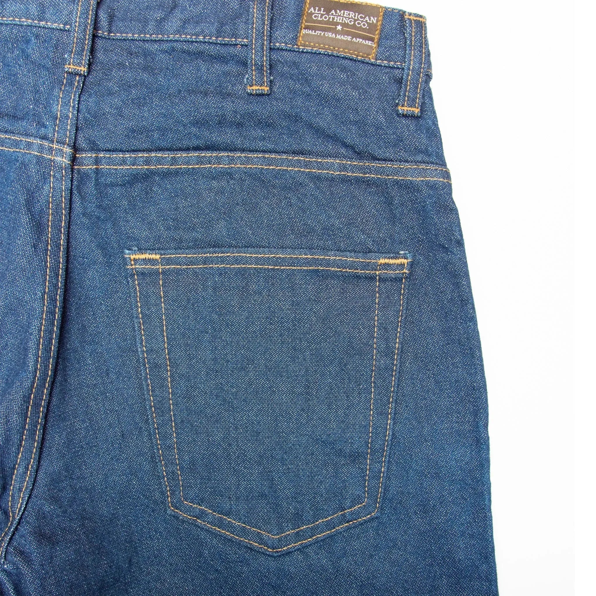 Discontinued Sizes - AA701D - Men's Boot Cut Jean with Gusset - Dark Stonewash