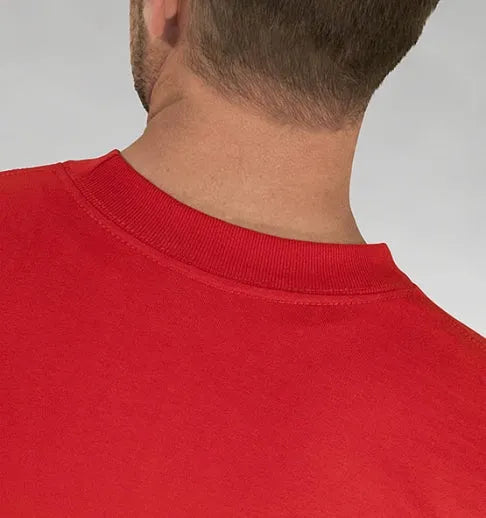 Heavyweight 100% Cotton T-Shirts with Pocket - Made in USA
