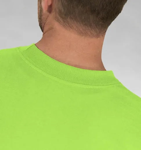 Heavyweight 100% Cotton T-Shirts with Pocket - Made in USA