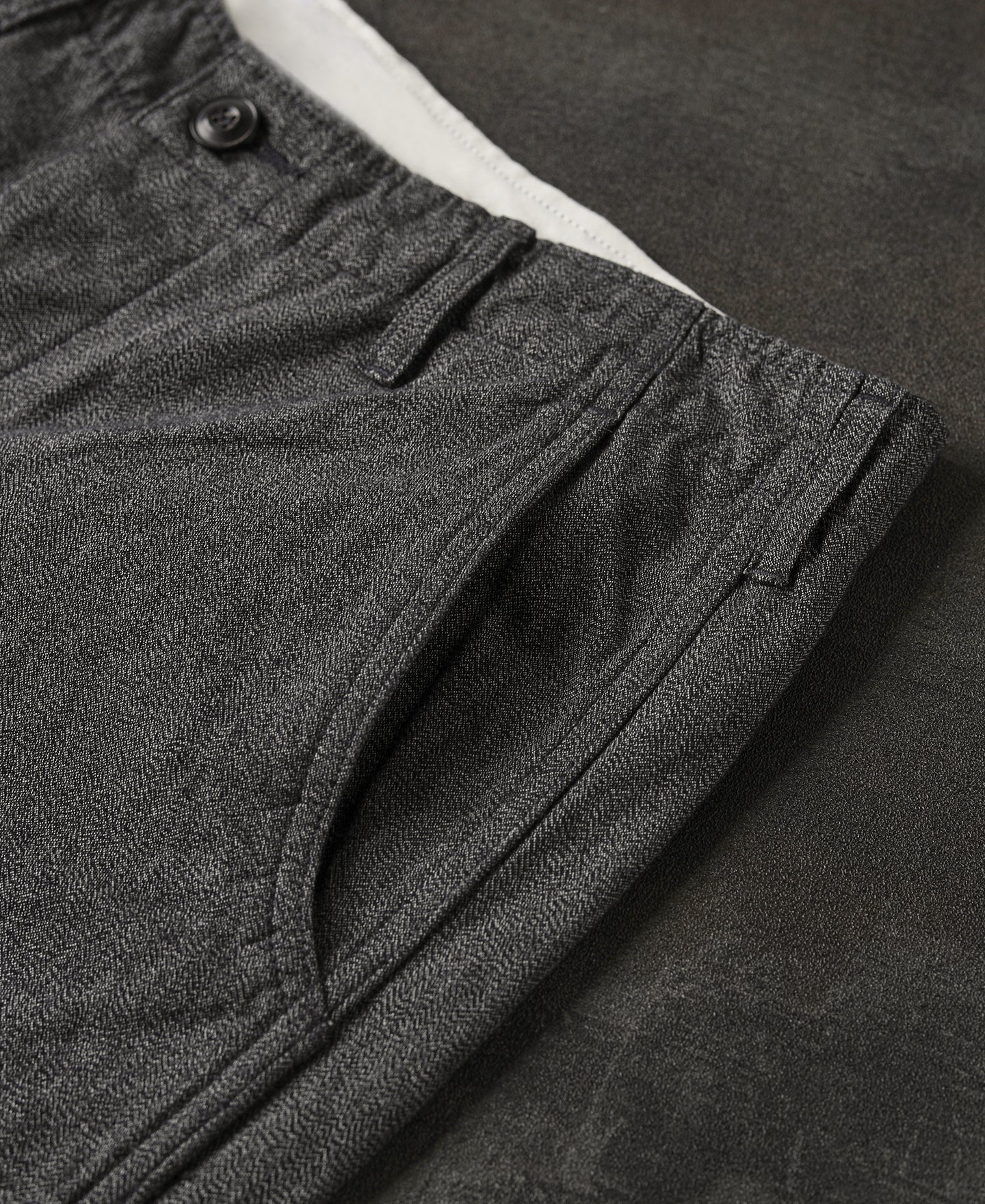 Black Chambray Work Pants