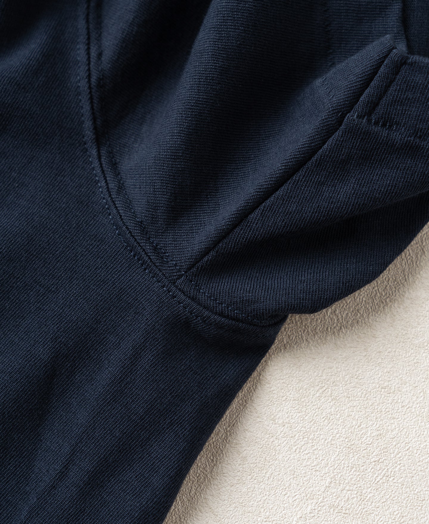 Classic Fit Loopwheel Slub Cotton T-Shirt