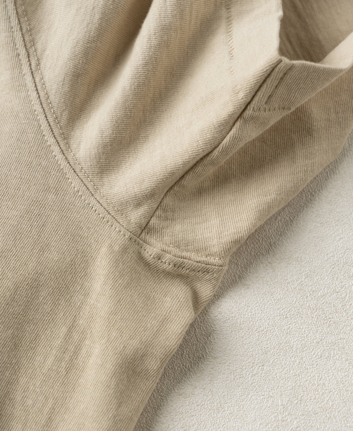 Classic Fit Loopwheel Slub Cotton T-Shirt