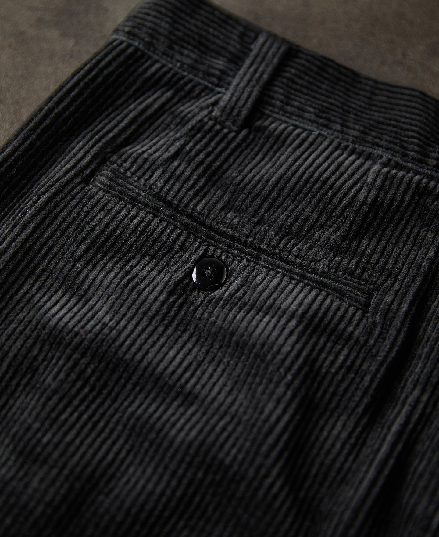 1960s Double Pleated Corduroy Trousers