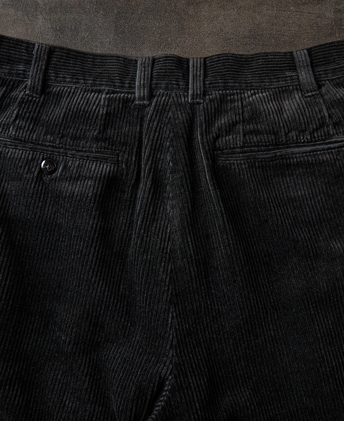 1960s Double Pleated Corduroy Trousers