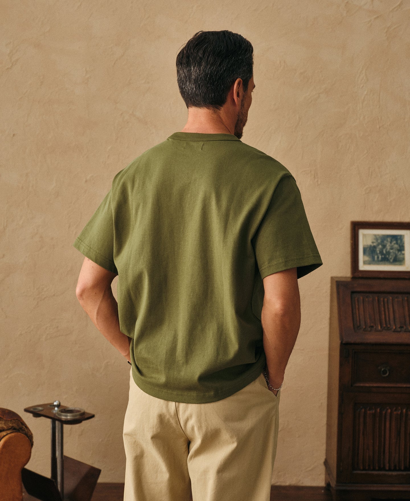 1990s Heavyweight Cotton Jersey Boxy T-Shirt