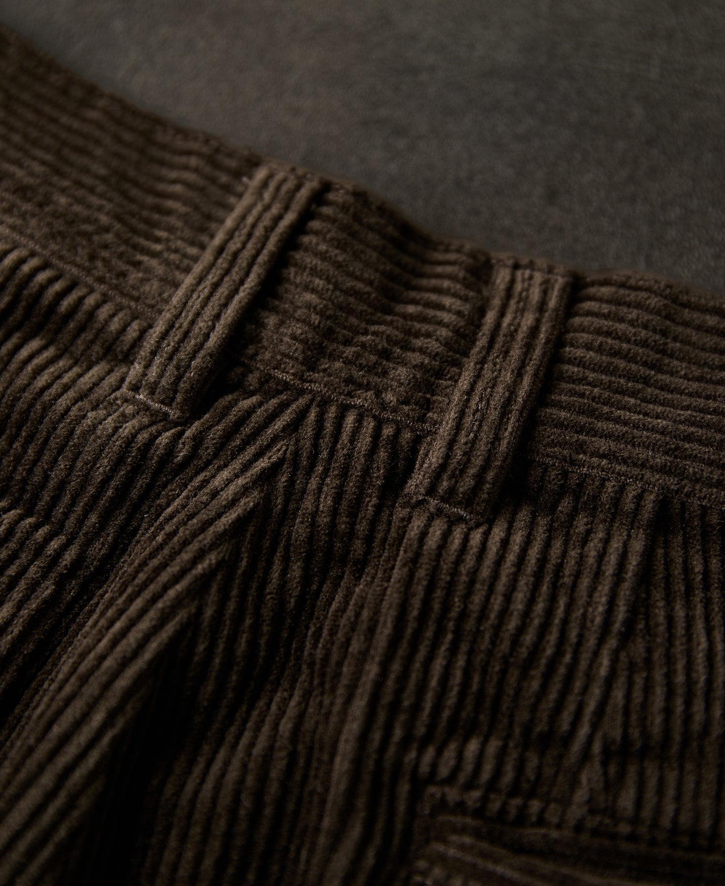 1960s Double Pleated Corduroy Trousers