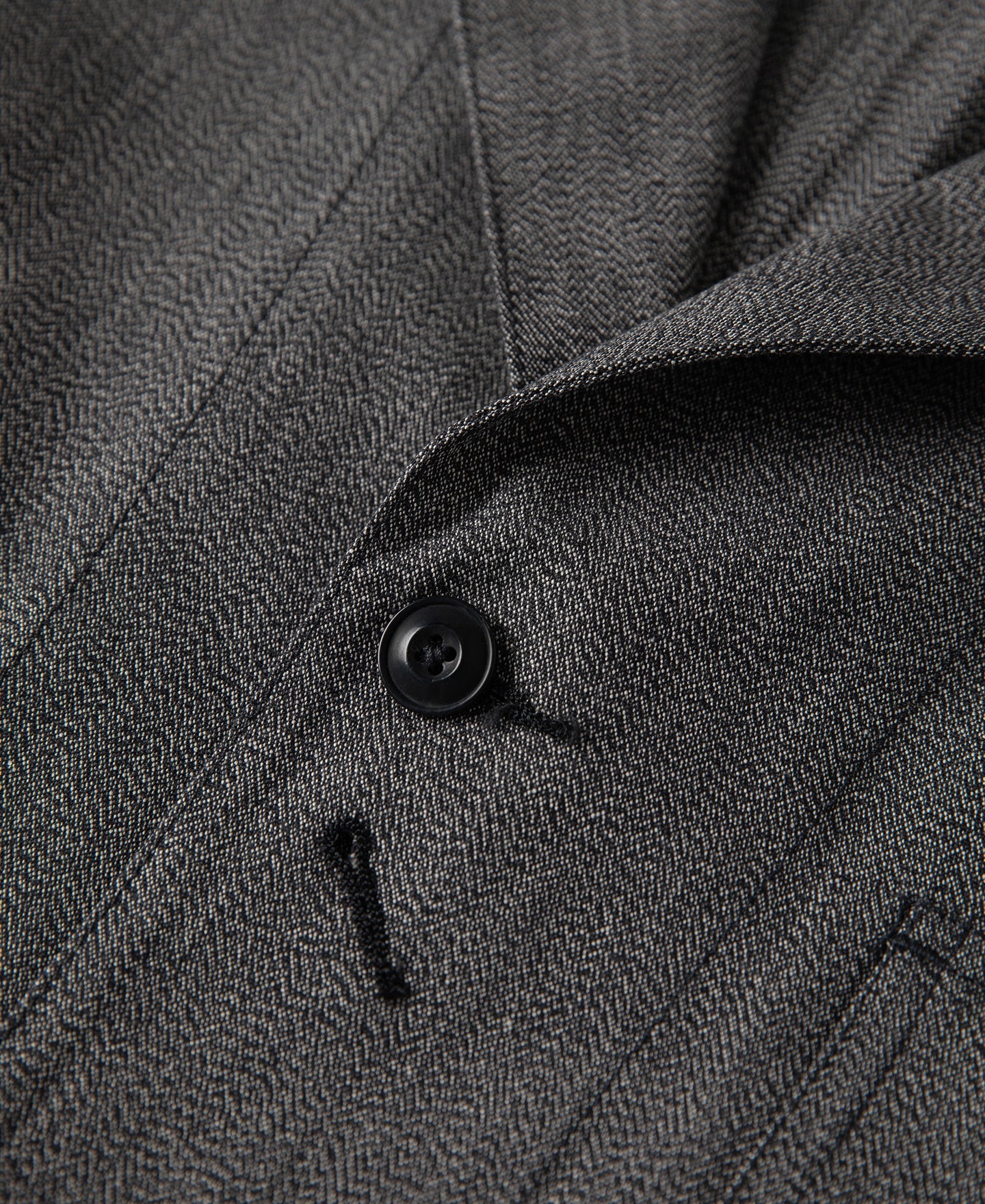 Black Chambray Work Jacket