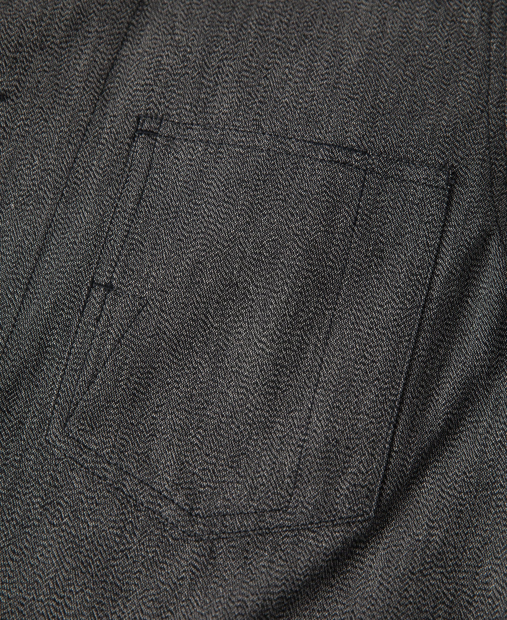 Black Chambray Work Jacket