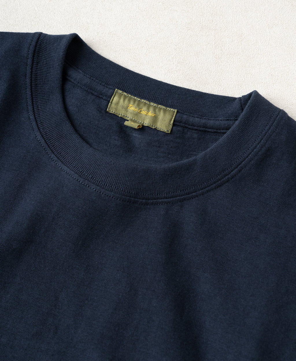 Classic Fit Loopwheel Slub Cotton T-Shirt