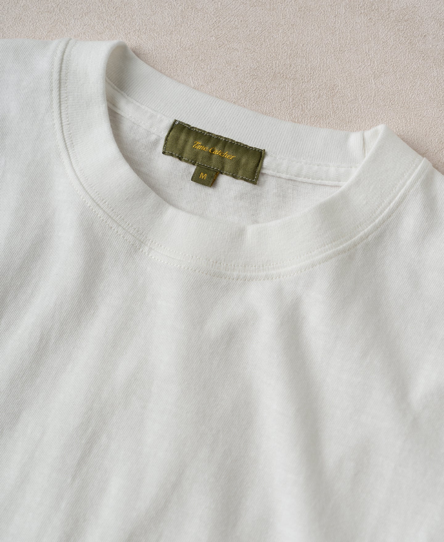 Classic Fit Loopwheel Slub Cotton T-Shirt