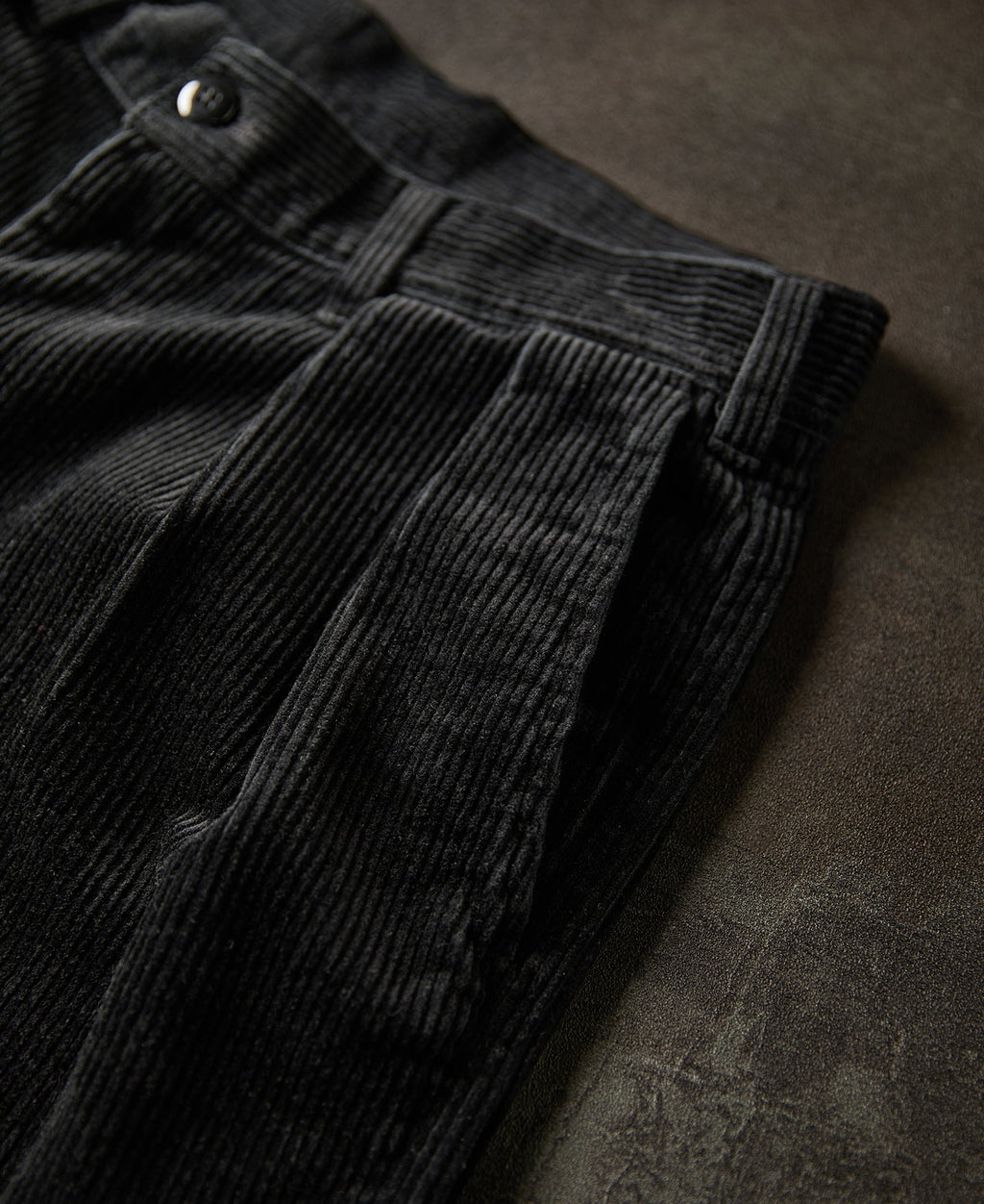 1960s Double Pleated Corduroy Trousers