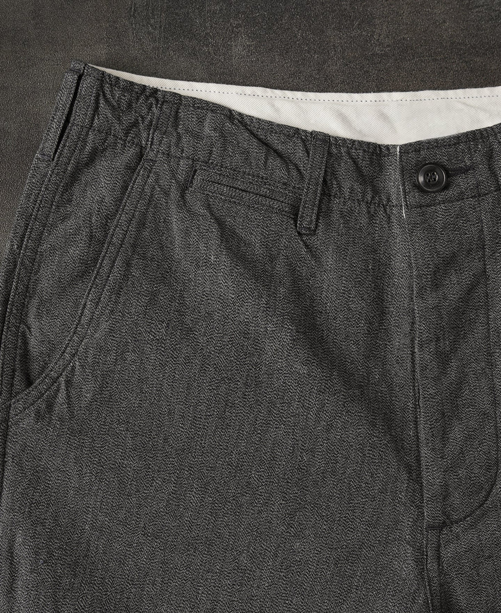 Black Chambray Work Pants