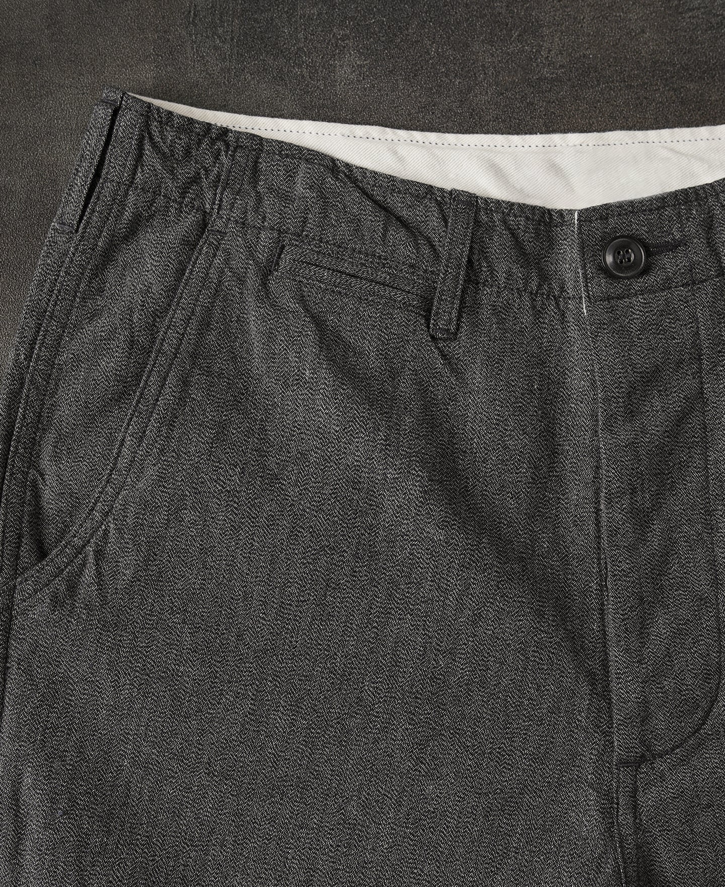 Black Chambray Work Pants