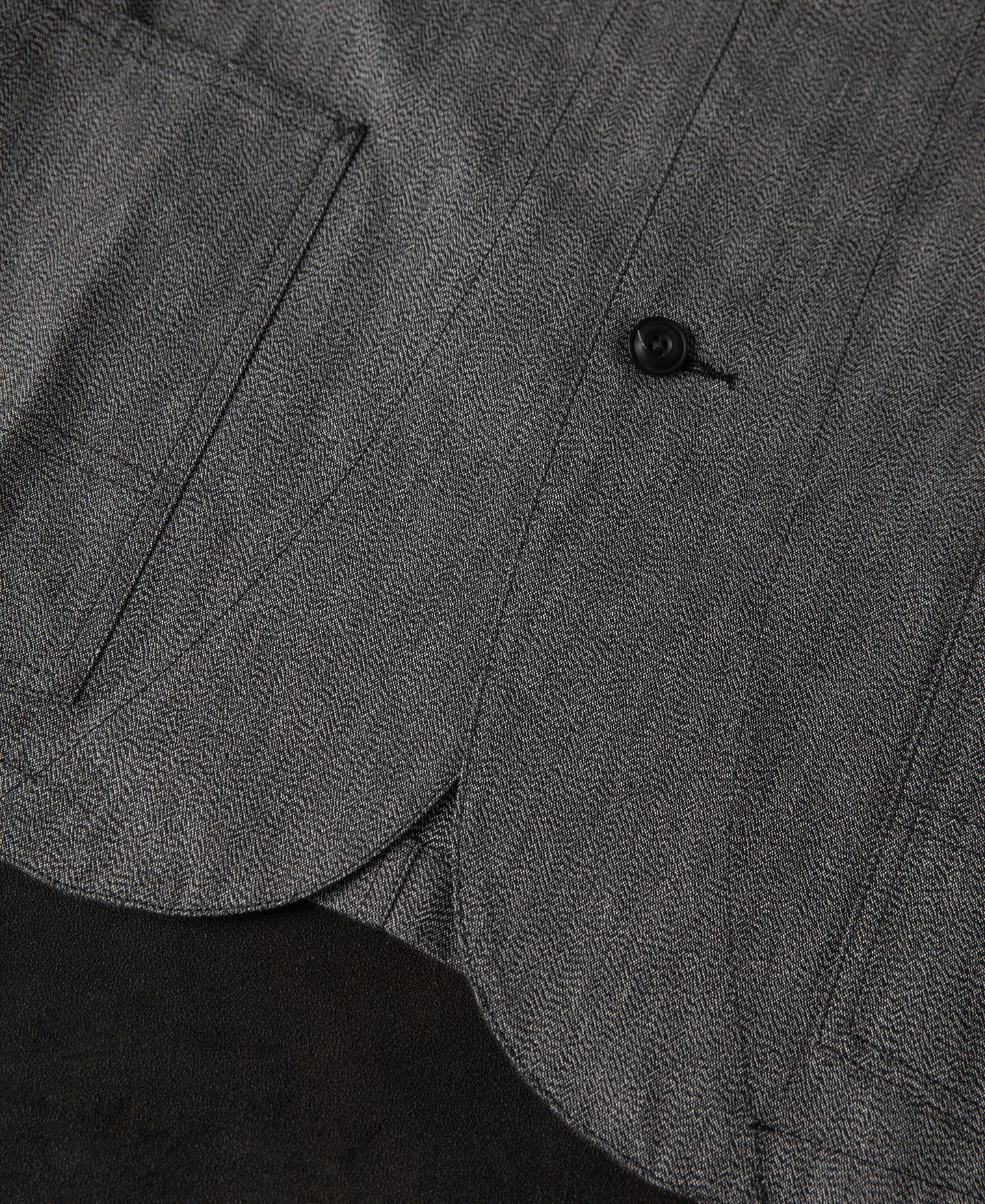 Black Chambray Work Jacket