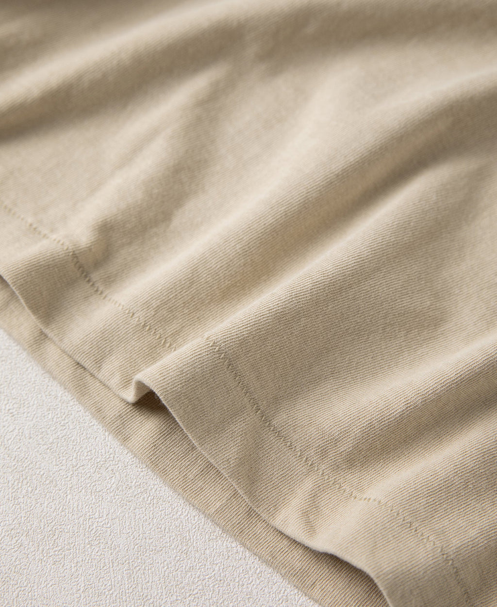 Classic Fit Loopwheel Slub Cotton Pocket T-Shirt