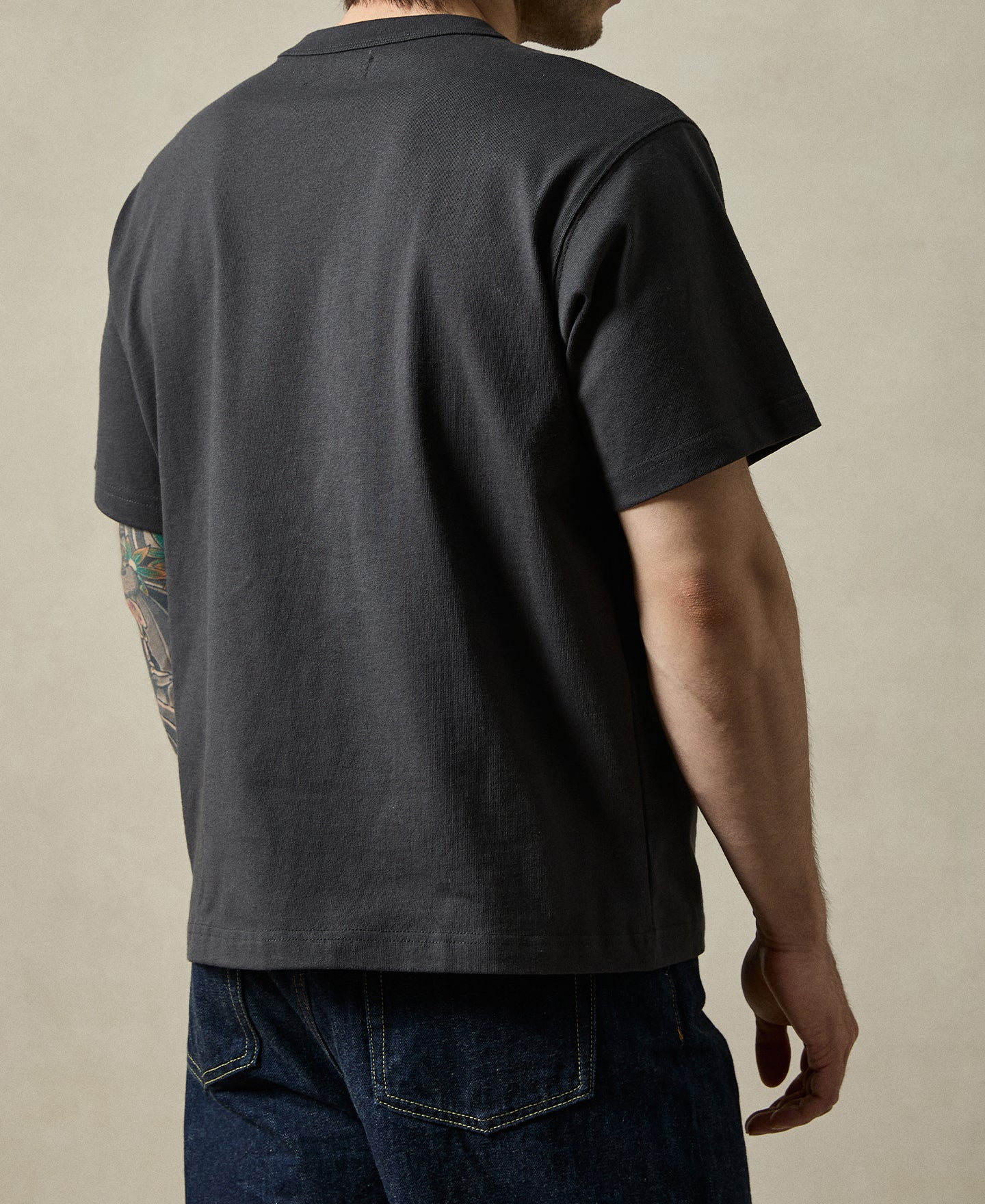 1990s Heavyweight Cotton Jersey Boxy T-Shirt