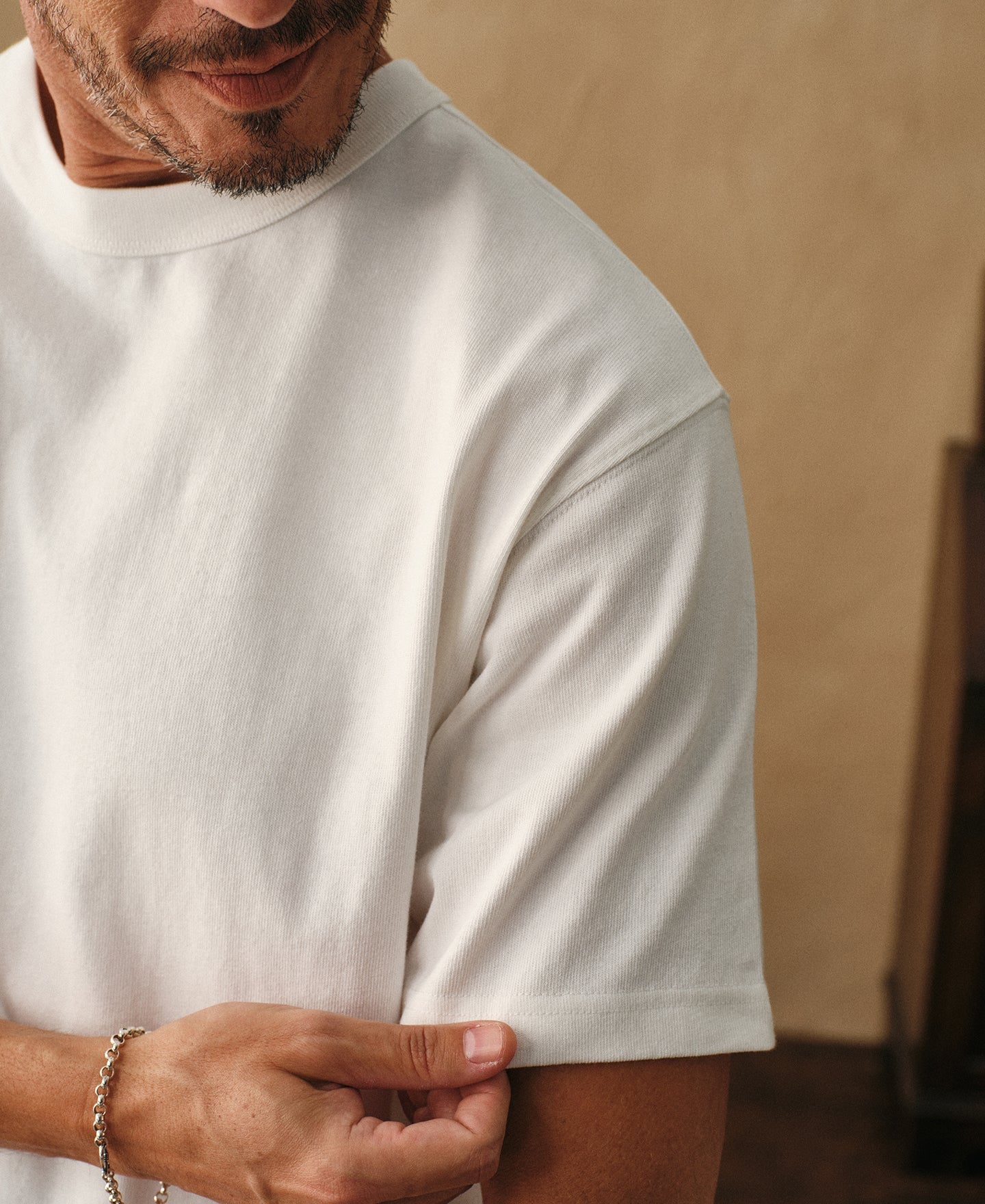 1990s Heavyweight Cotton Jersey Boxy T-Shirt