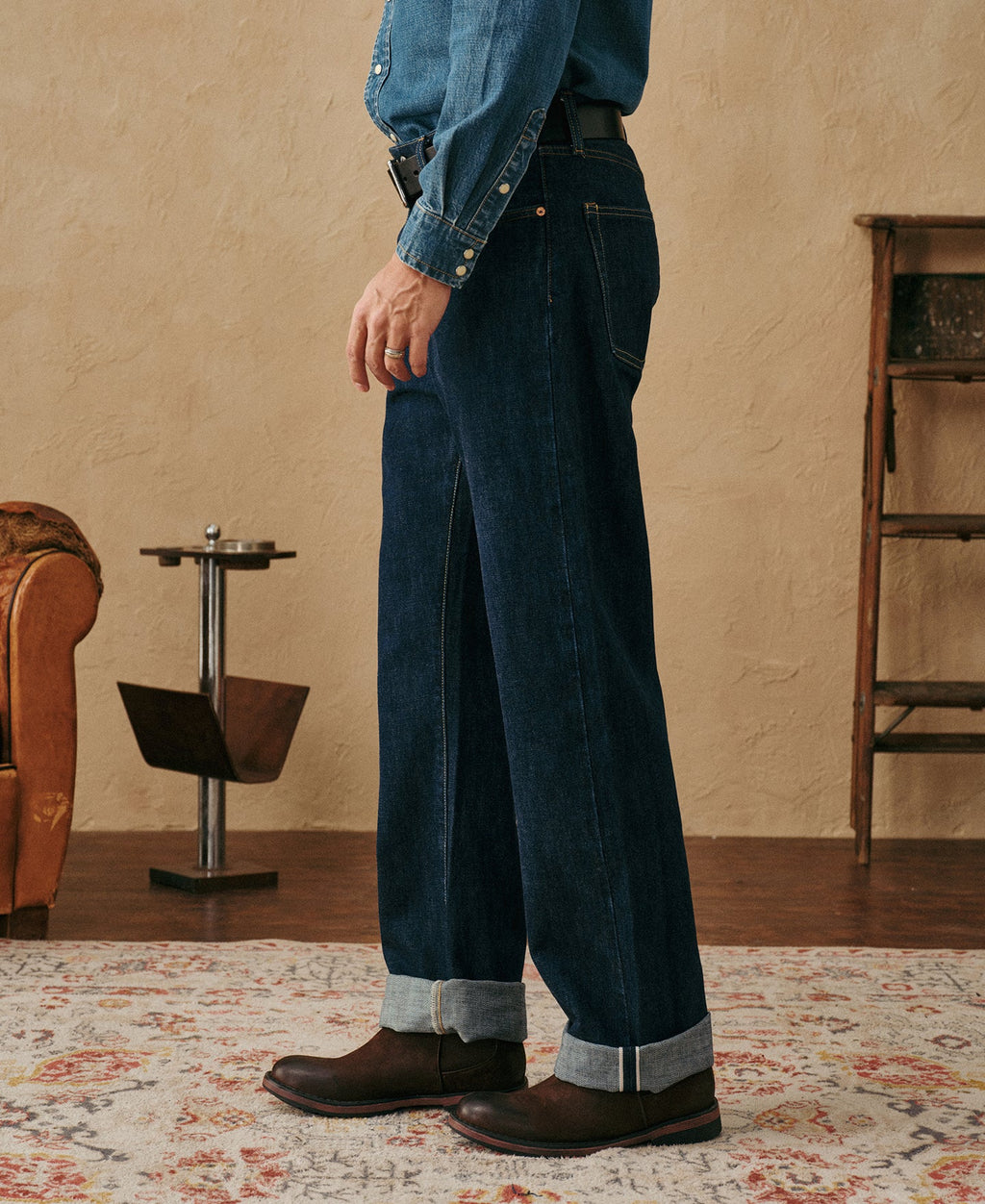 1955 Classic Biker Selvedge Denim Jeans