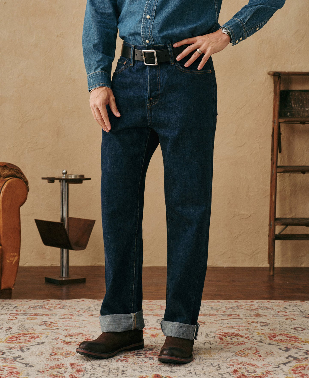 1955 Classic Biker Selvedge Denim Jeans