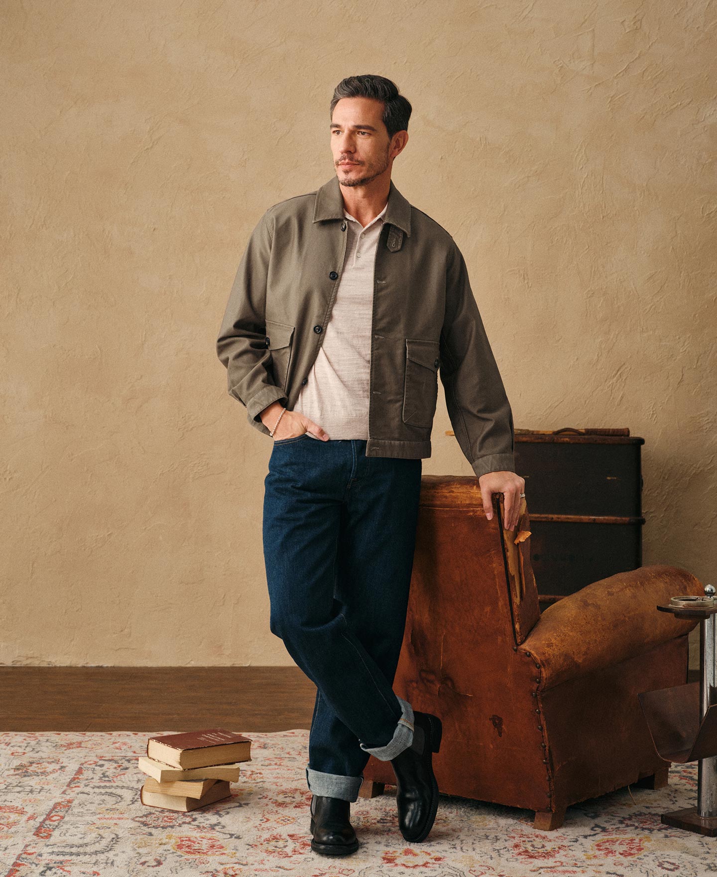 A-2 Moleskin Bomber Jacket
