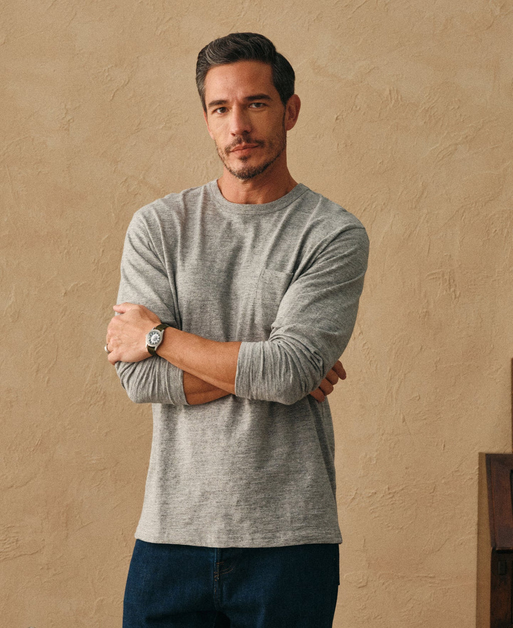 Cotton Jersey Pocket T-Shirt