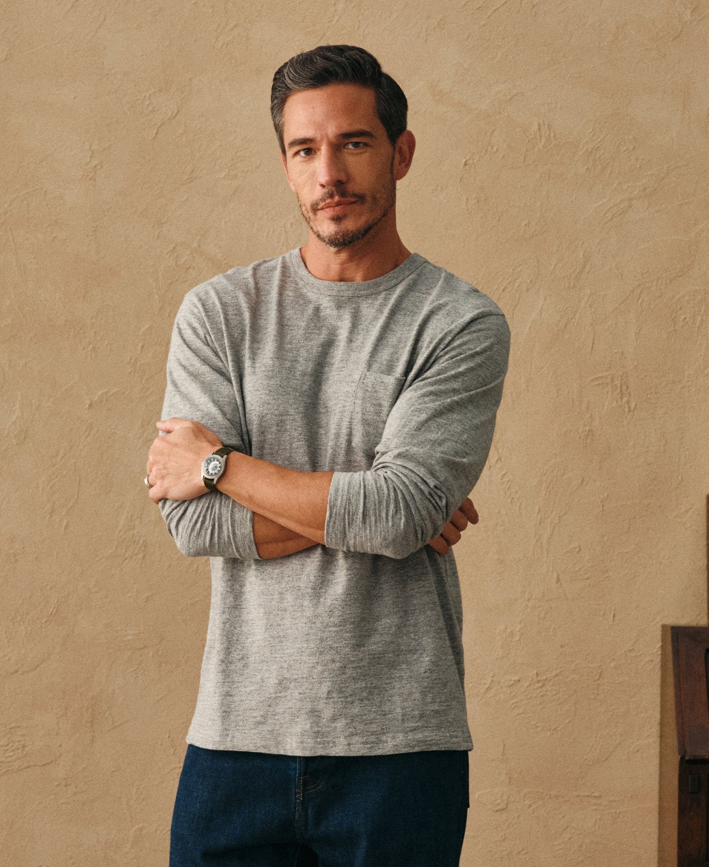 Cotton Jersey Pocket T-Shirt