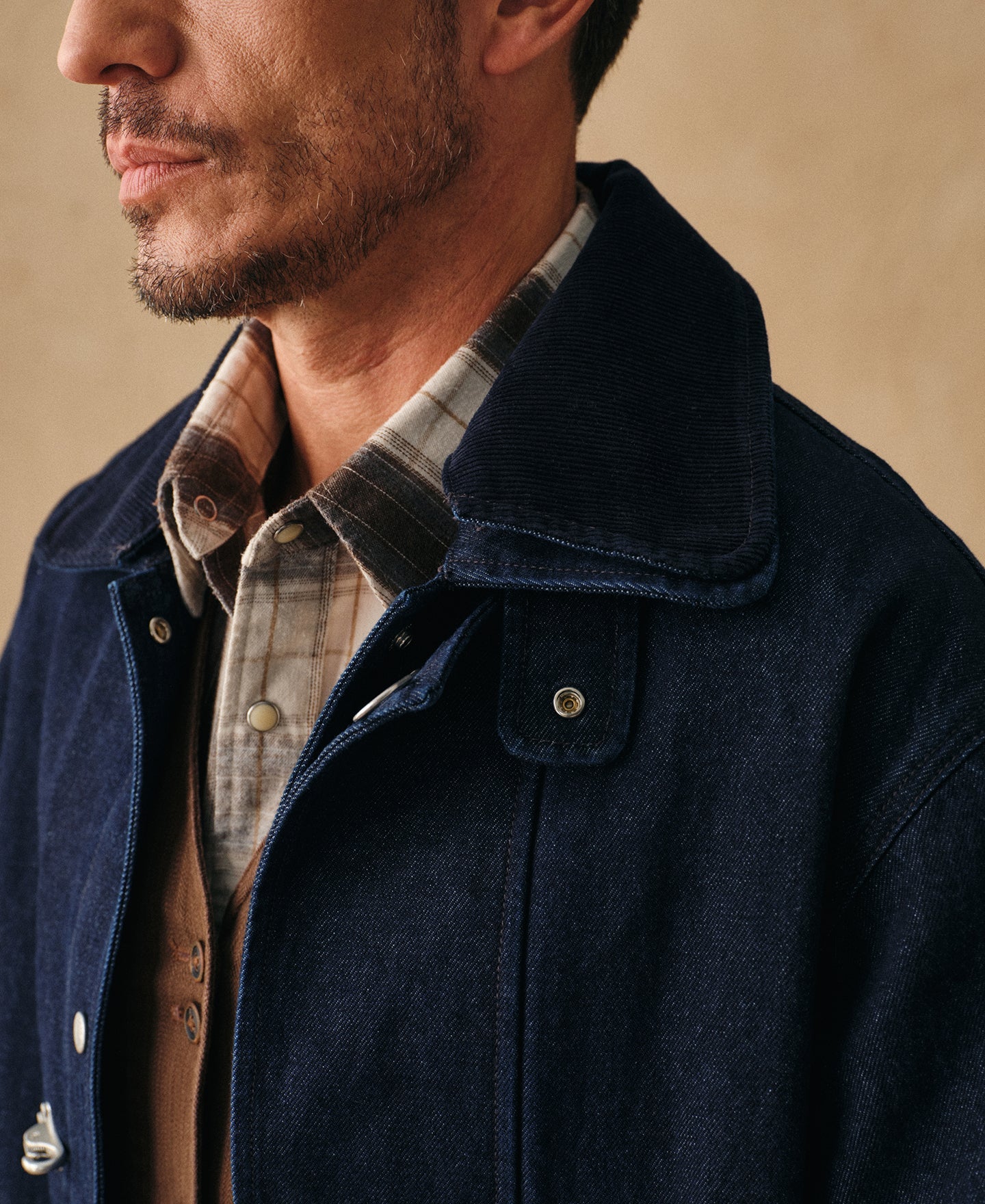 Denim Fireman's Jacket