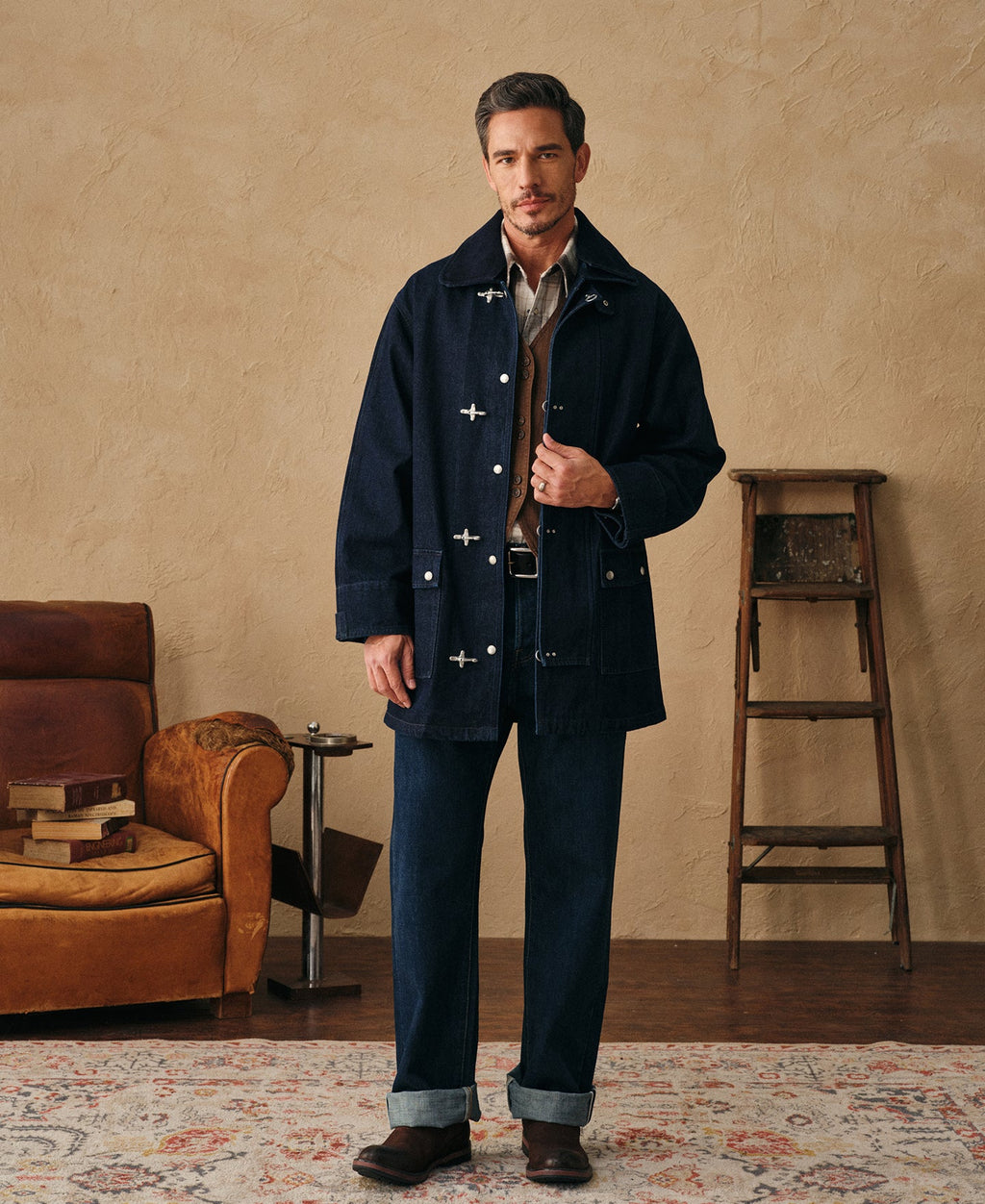 Denim Fireman's Jacket